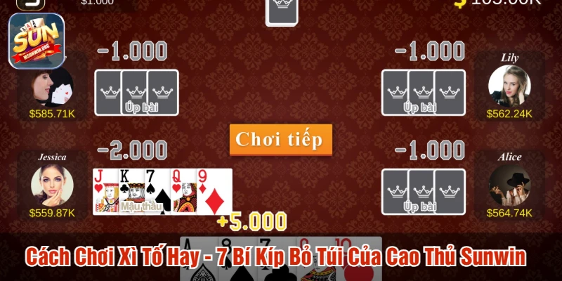 Cách chơi xì tố hay